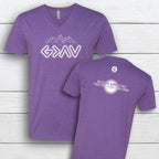 God is Greater than the Highs & Lows V-neck Tee - S image