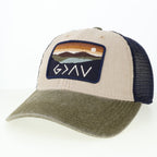 God is Greater Horizon Trucker Hat