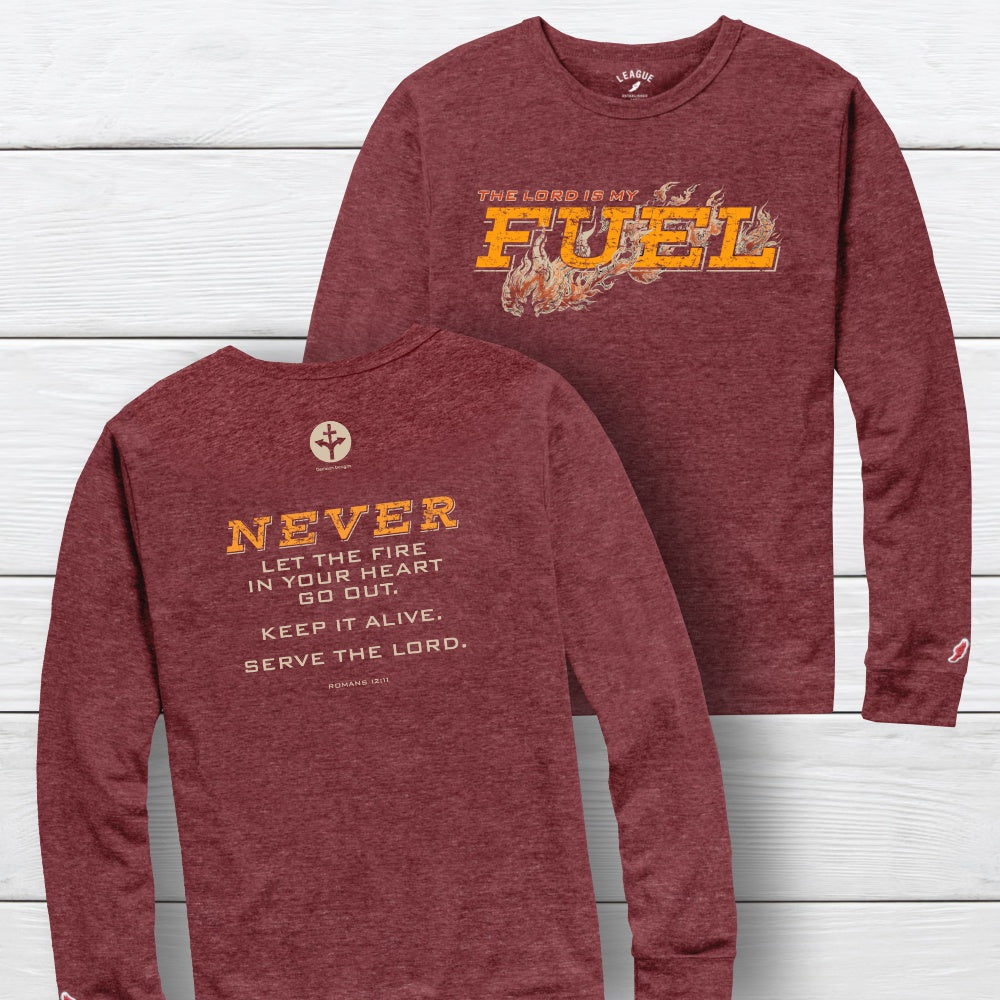The Lord is My Fuel Long Sleeve Tee image 0
