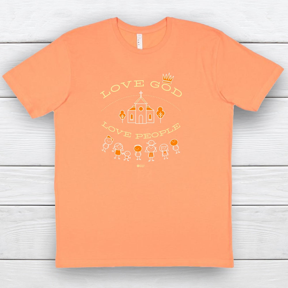 Love God, Love People - S, Papaya image