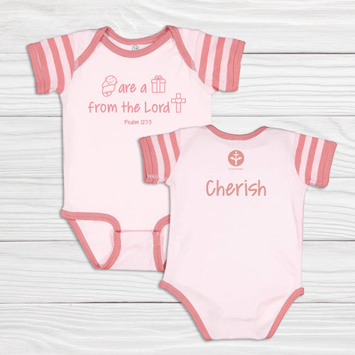 Children are a Gift from the Lord - Baby Bodysuit image 1