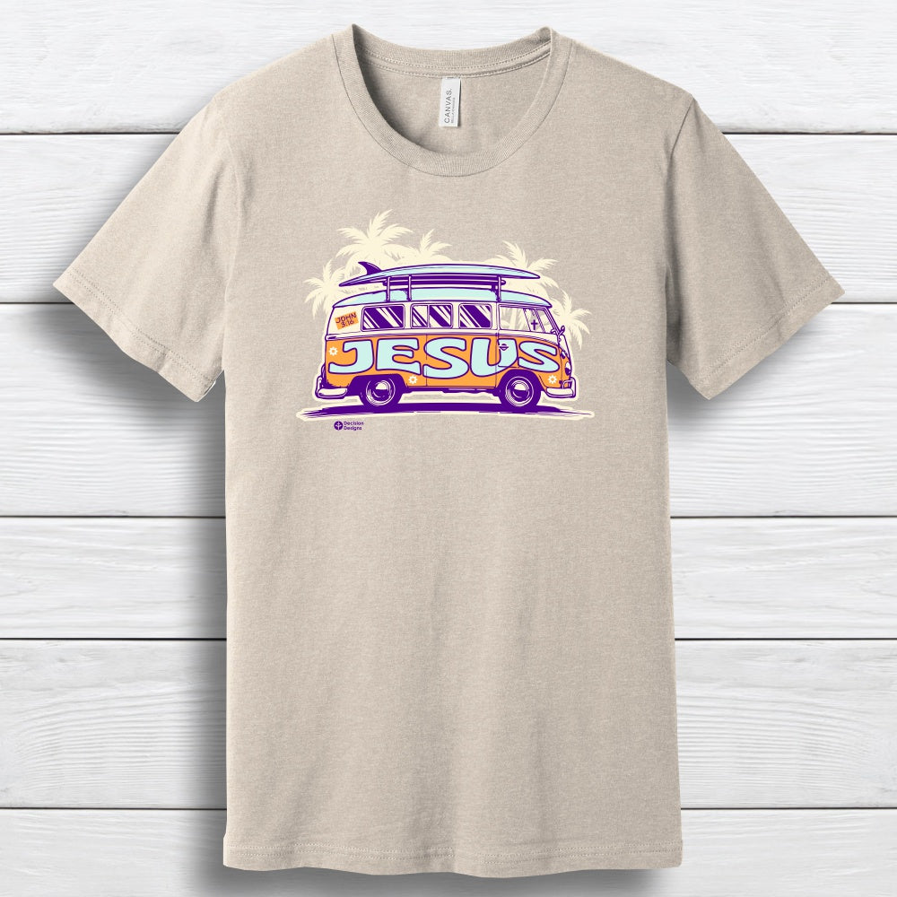 Jesus Bus - 2X, Heather Dust image