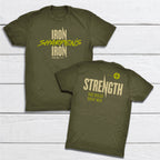 Iron Sharpens Iron Men's Christian T-shirt image 0