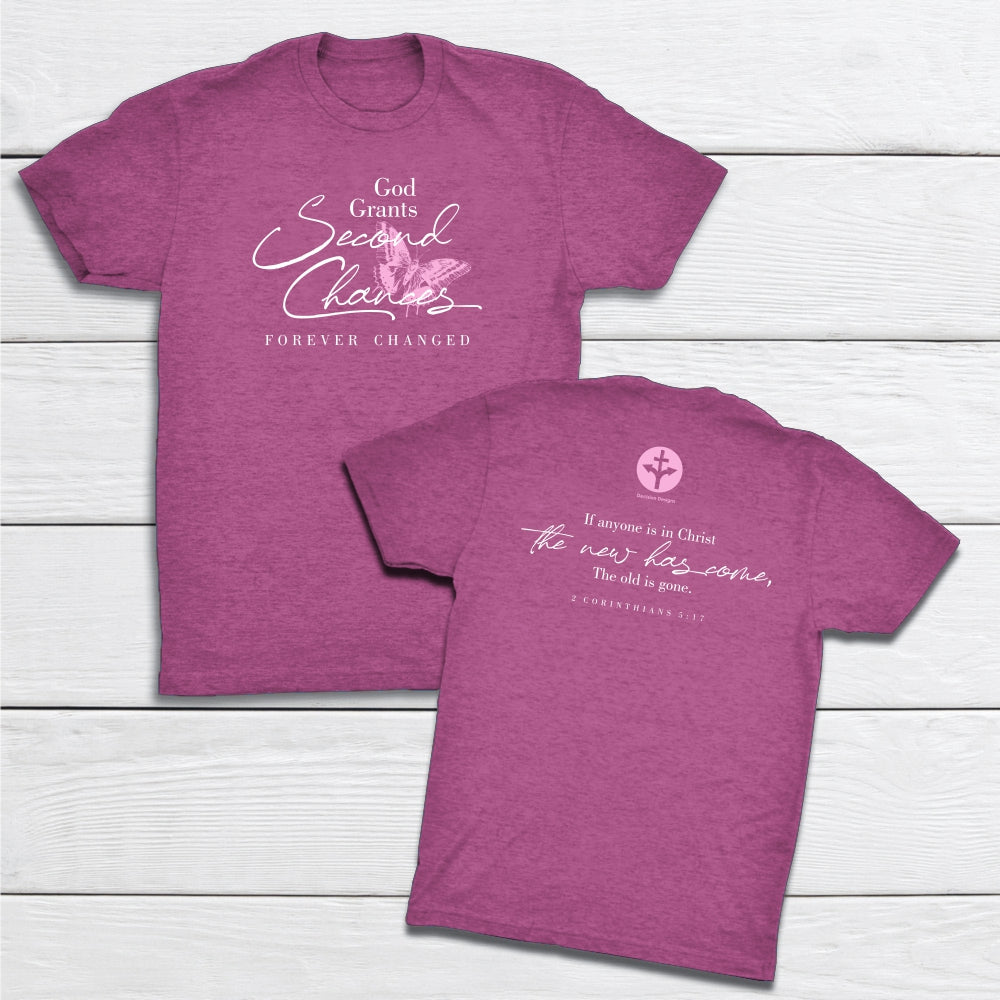 God Grants Second Chances T-shirt image 0