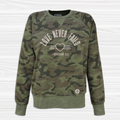 Women's Camo Sweatshirt - Love Never Fails image 0