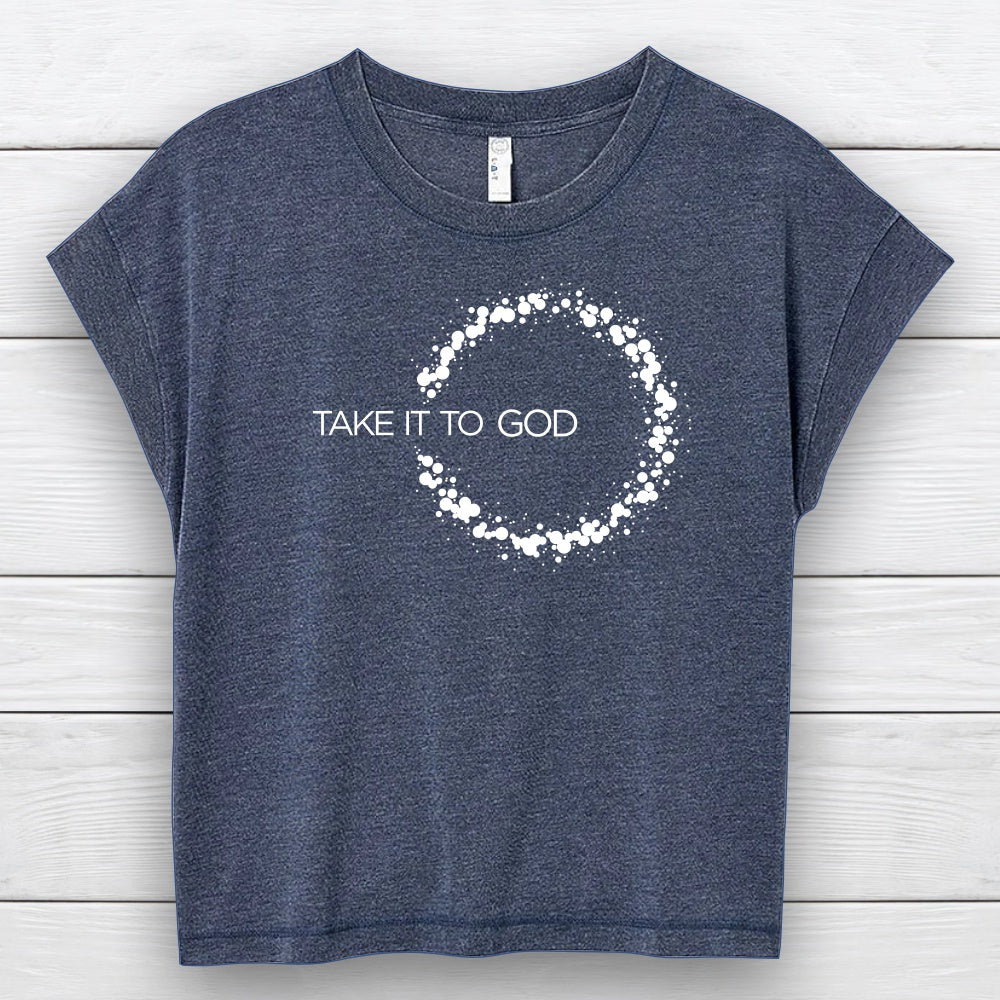 Take it to God Women's Christian Vintage Wash T-Shirt