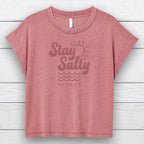 Stay Salty Women's Christian Vintage Wash T-Shirt