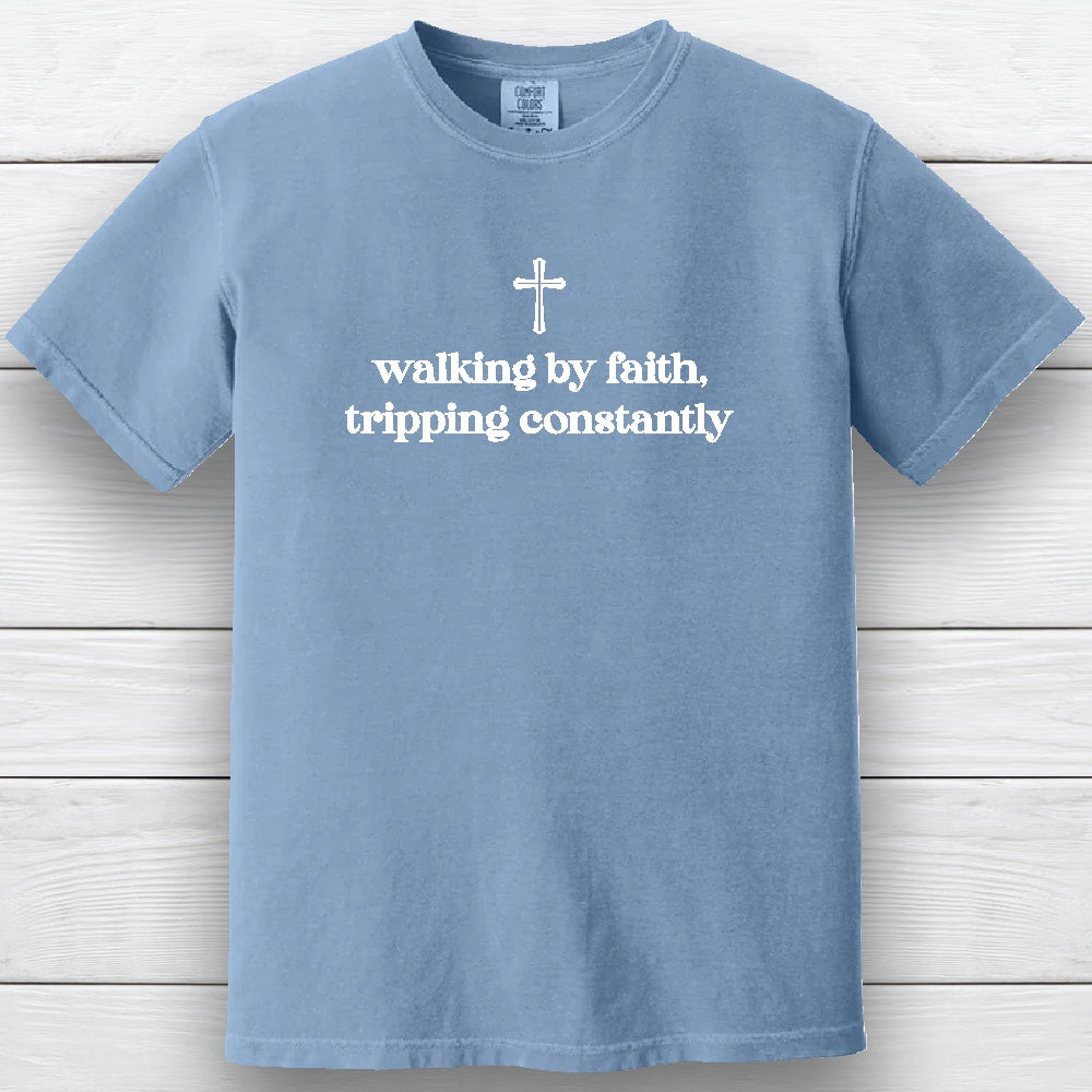Walking by Faith, Tripping Constantly