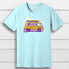 Jesus Bus - S, Heather Ice Blue image