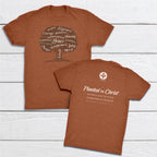 Planted in Christ - Christian Unisex Tee - 2X, Heather Autumn image