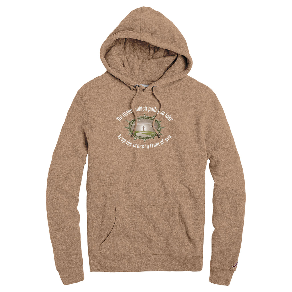 Pathway to the Cross - Unisex League Hoodie image 1