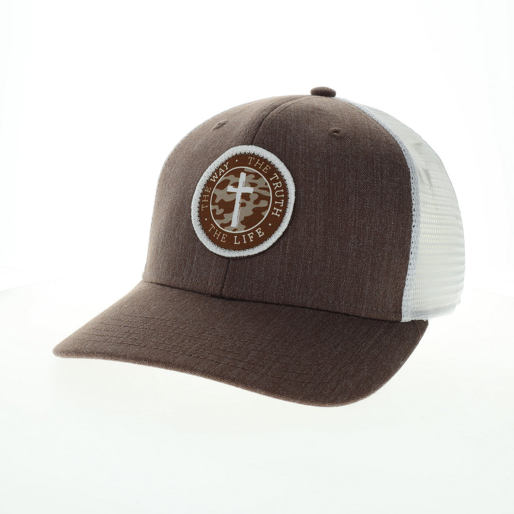 The Way, Truth, Life Mid-Pro Trucker Hats image 1