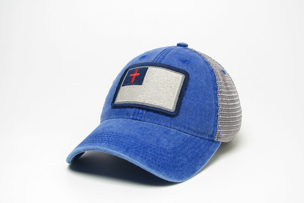 Christian Flag Baseball Hat image 1
