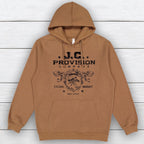 JC Provision Company - Hoodies - S, Coyote Brown image