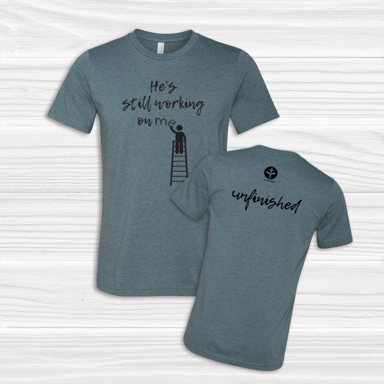 He's Still Working on Me - Unisex Tees image 0